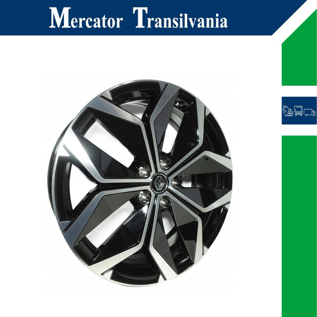 (NOUA) Renault ET 33, PCD 5×114.3, CB 66.1, OEM 40005730 6.5JX20-