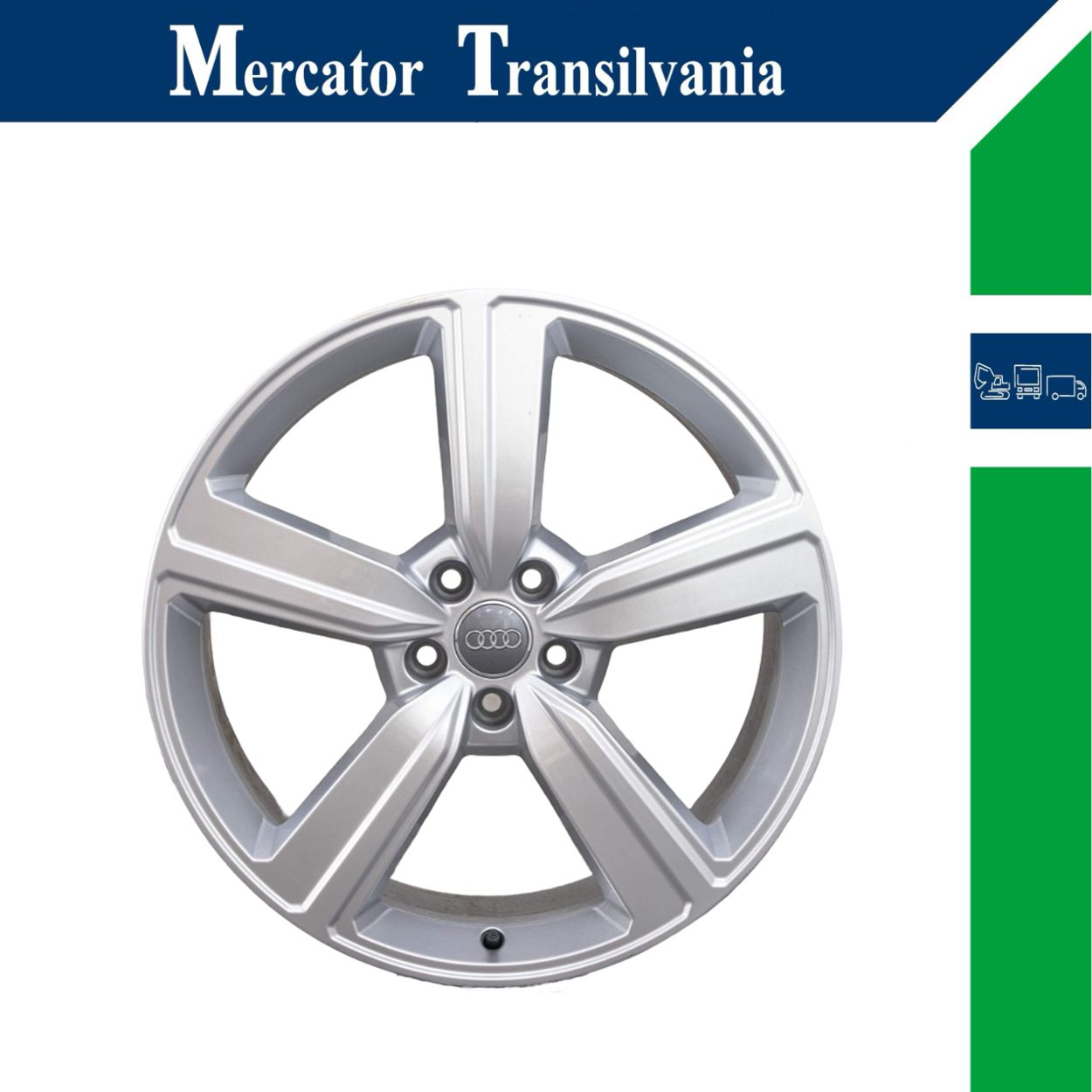 (NOUA) Audi ET 38, PCD 5×112, CB 66.5, OEM 4KE.601.025S 9JX20-
