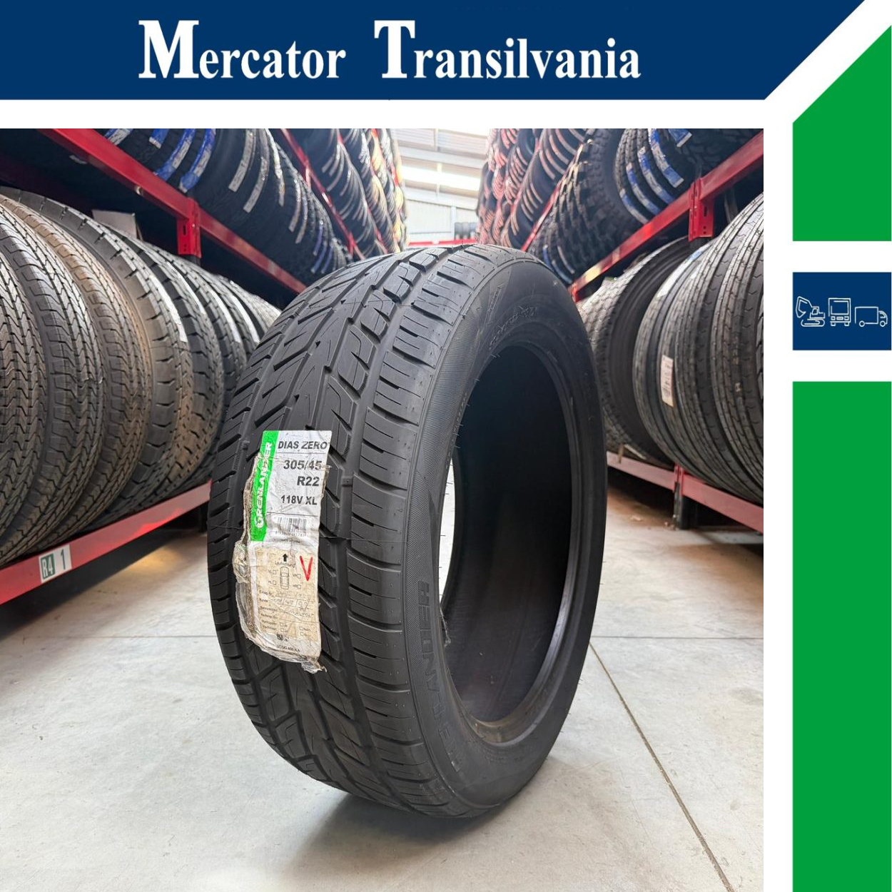 (NOUA) Grenlander Dias Zero 305/45R22-