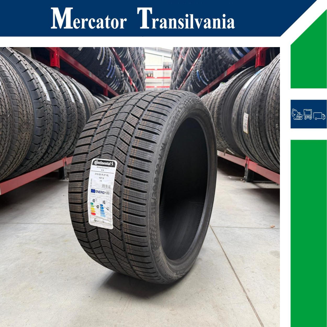 (NOUA) Continental WinterContact 8S XL 315/30R22-