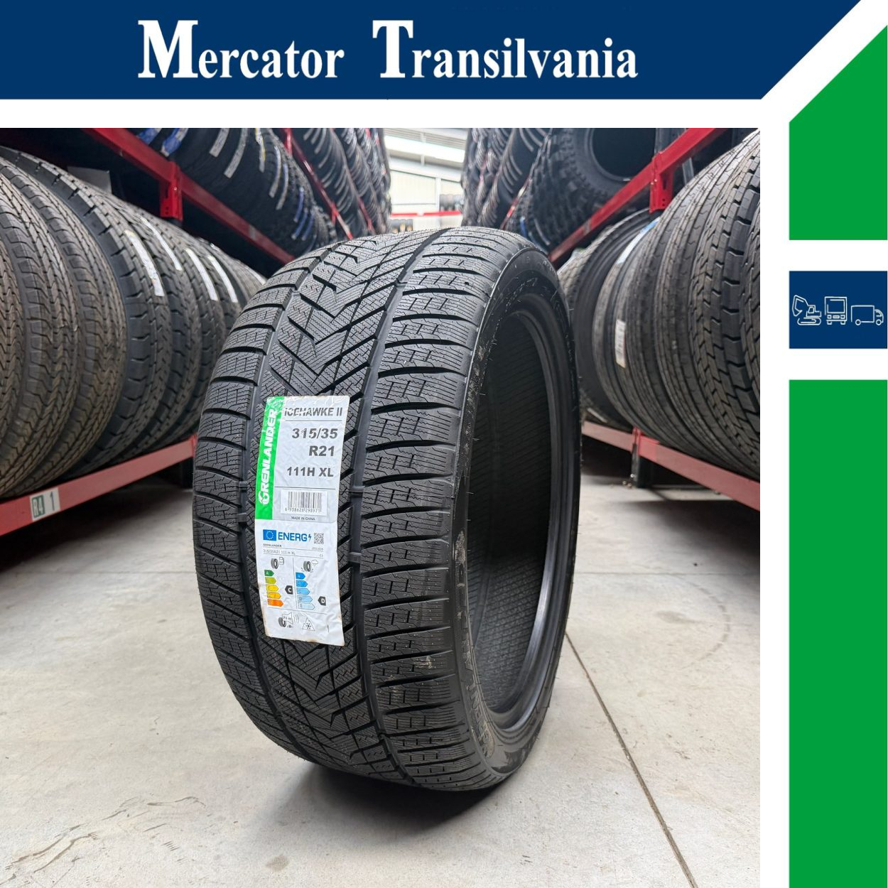 (NOUA) Grenlander Icehawke II 315/35R21-