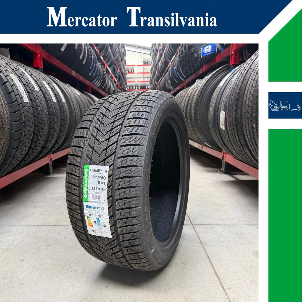 (NOUA) Grenlander Icehawke II 315/40R21-
