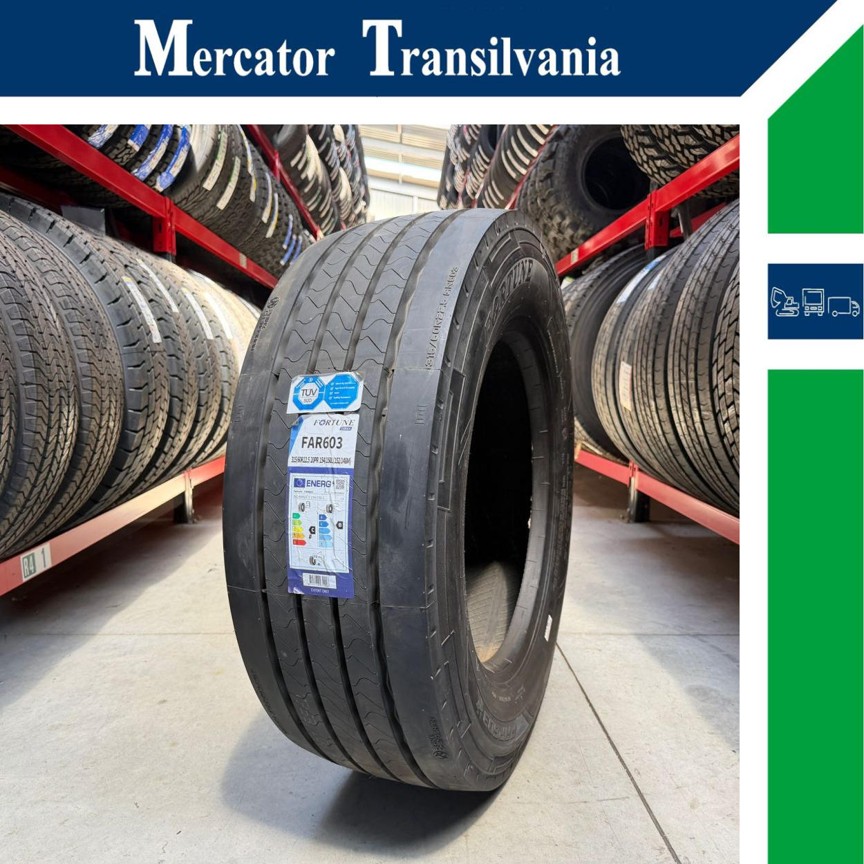 (NOUA) Fortune FAR 603 315/60R22.5-
