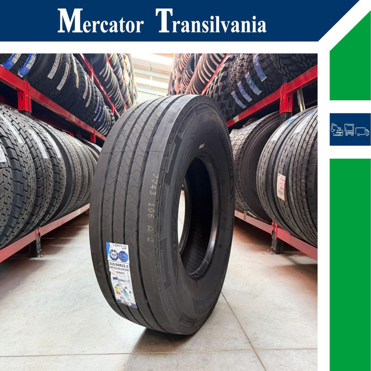 (NOUA) Fortune FAR 603 315/80R22.5-