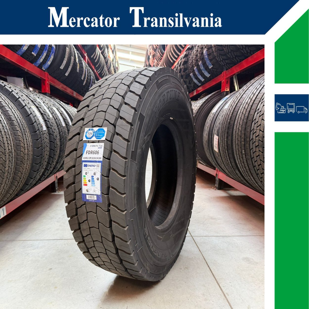 (NOUA) Fortune FDR 606 315/80R22.5-
