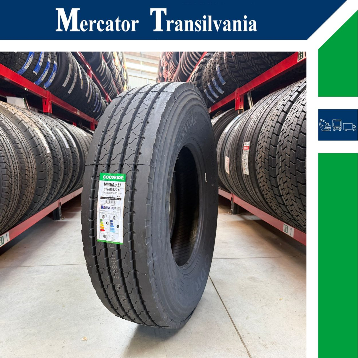 (NOUA) Goodride Multi Ap Eco Z1 315/80R22.5-