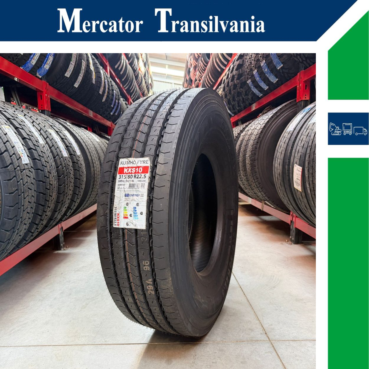 (NOUA) Kumho KXS10 315/80R22.5-