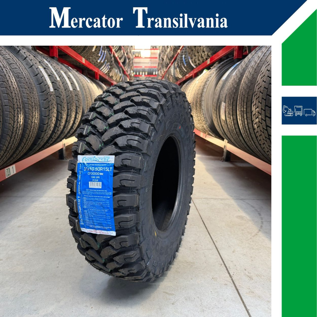 (NOUA) Comforser CF3000 31X10.50R15-