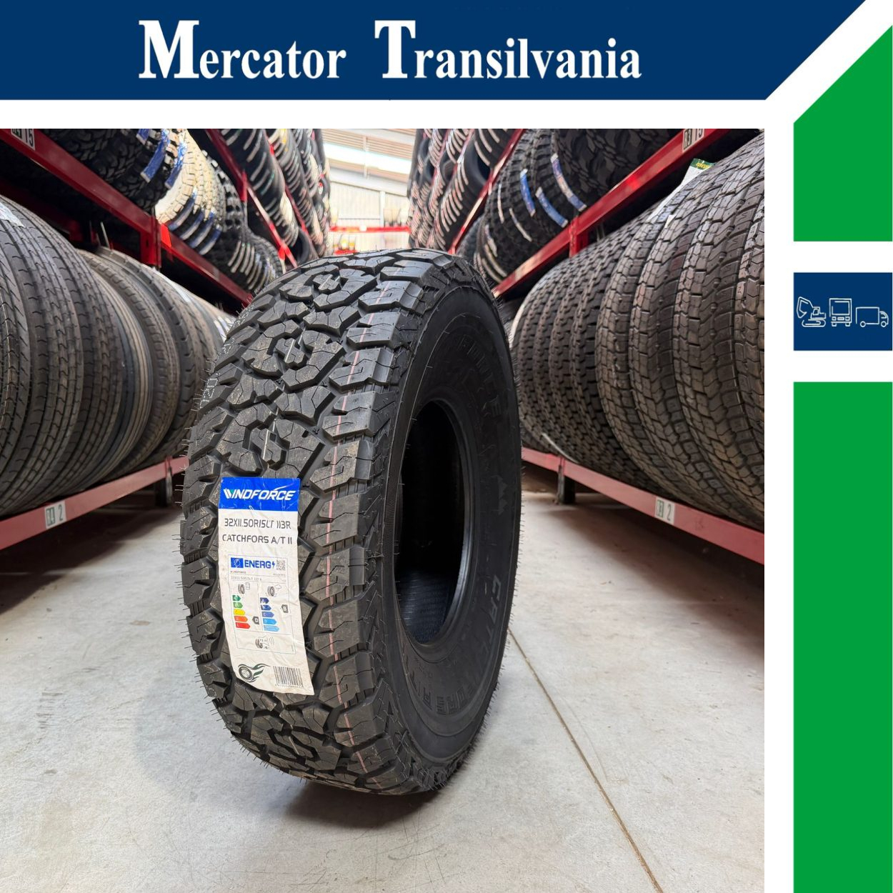 (NOUA) Windforce Catchfors II (Model BFGoodrich) 32X11.50R15-