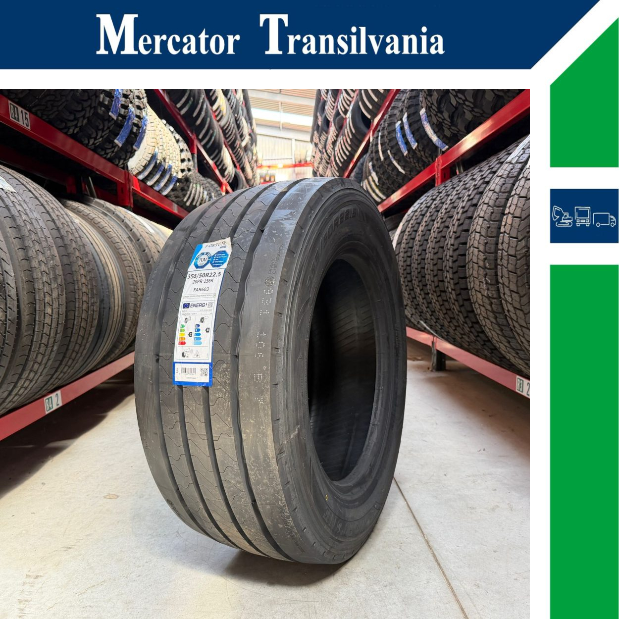 (NOUA) Fortune FAR603 355/50R22.5-