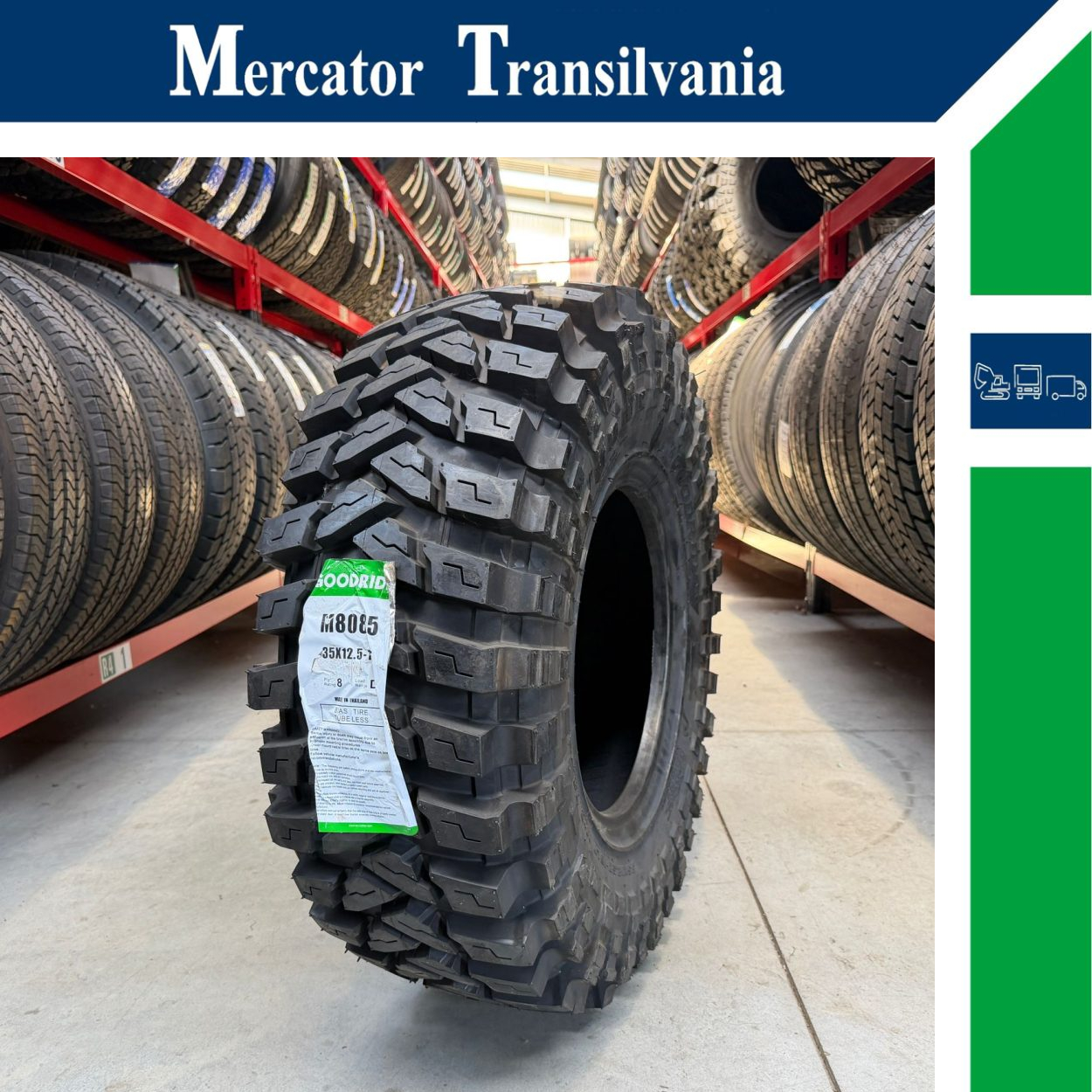 (NOUA) Goodride M8085 35X12.50R16-