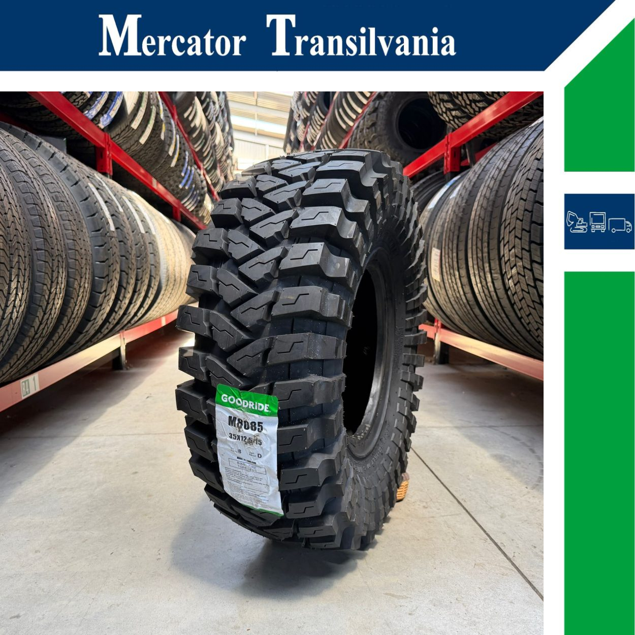 (NOUA) Goodride M8085 35X12.50R15-