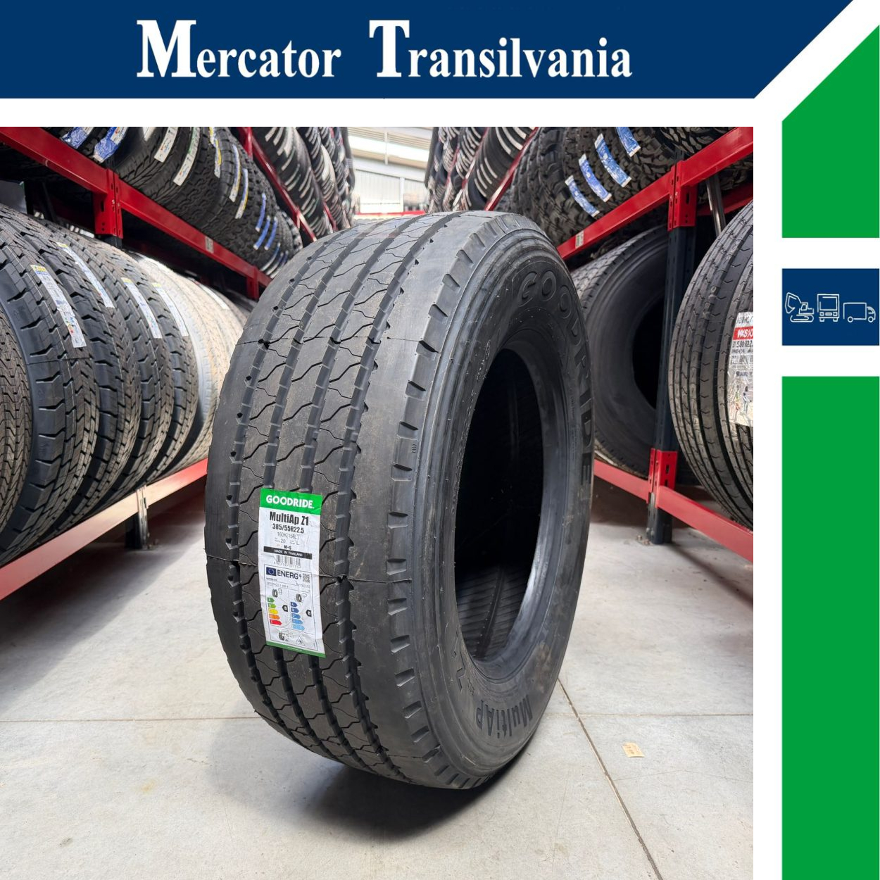 (NOUA) Goodride Multi Ap Eco Z1 385/55R22.5-