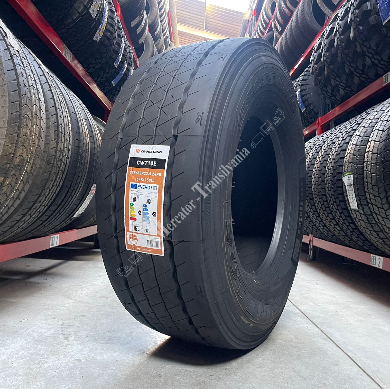 (NOUA) Crosswind CWT10E 385/65R22.5-