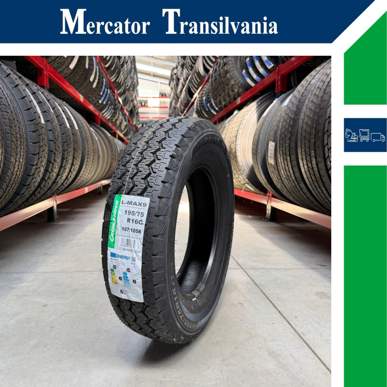 (NOUA) Grenlander L-Max 9 195/75R16C