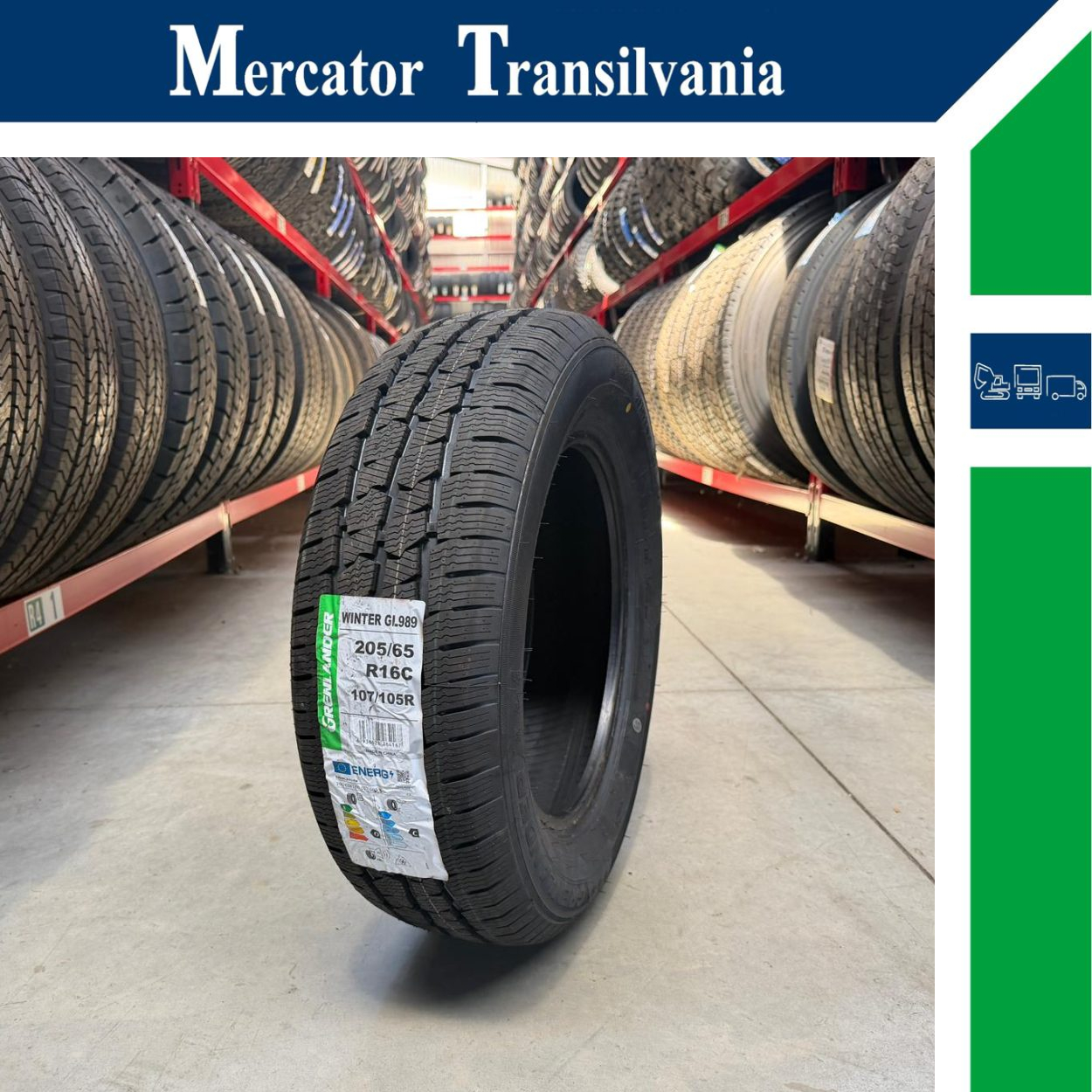 (NOUA) Grenlander Winter GL989 205/65R16C