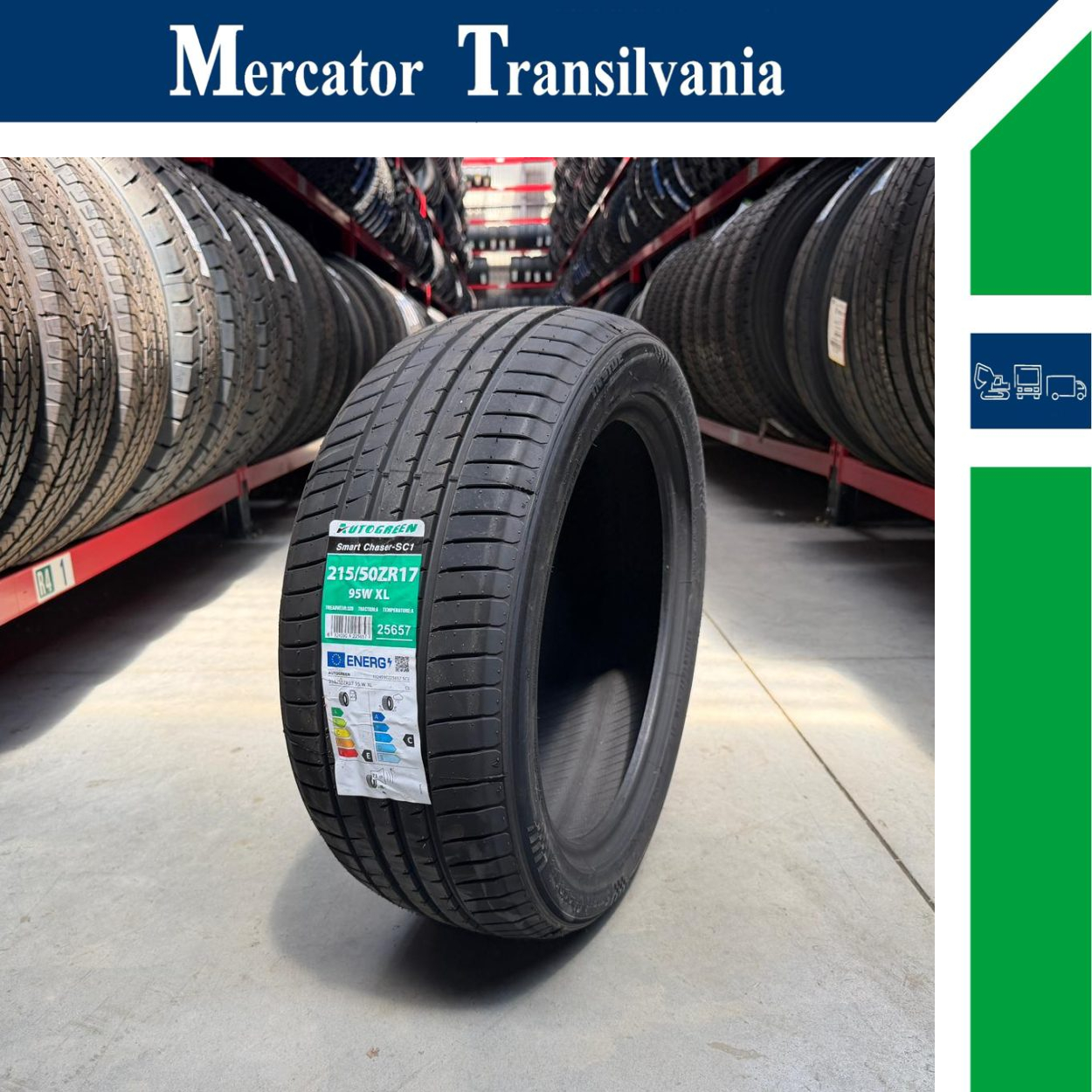 (NOUA) Autogreen Smart Chaser SC1 215/50R17-