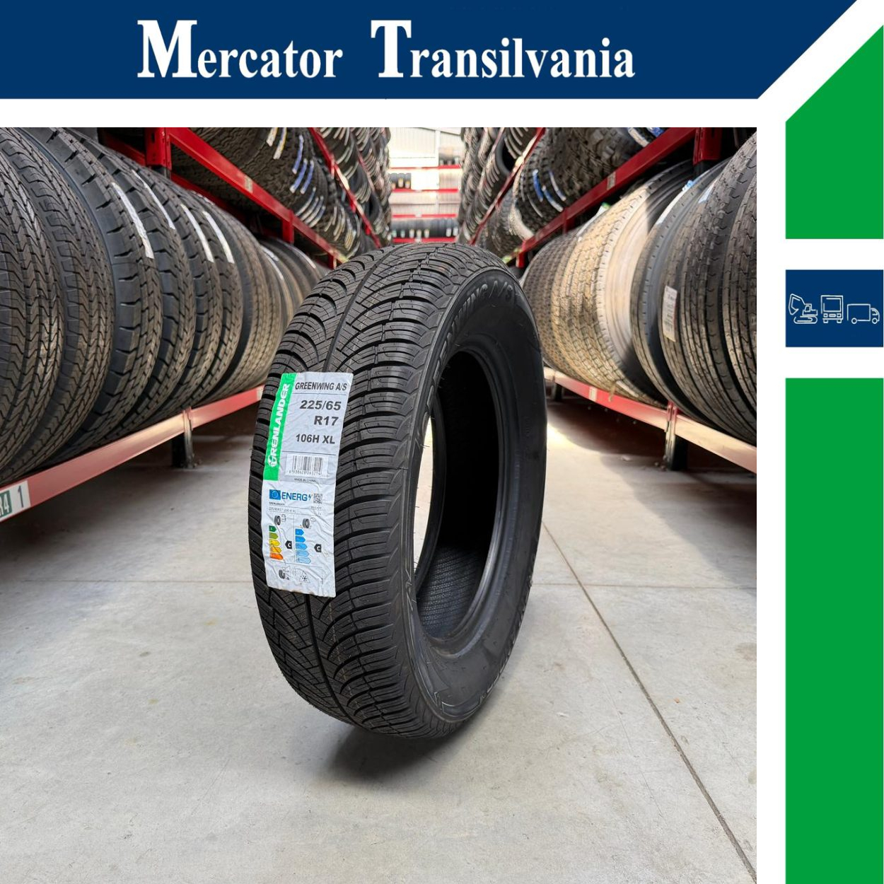 (NOUA) Grenlander Greenwing A/S 225/65R17-