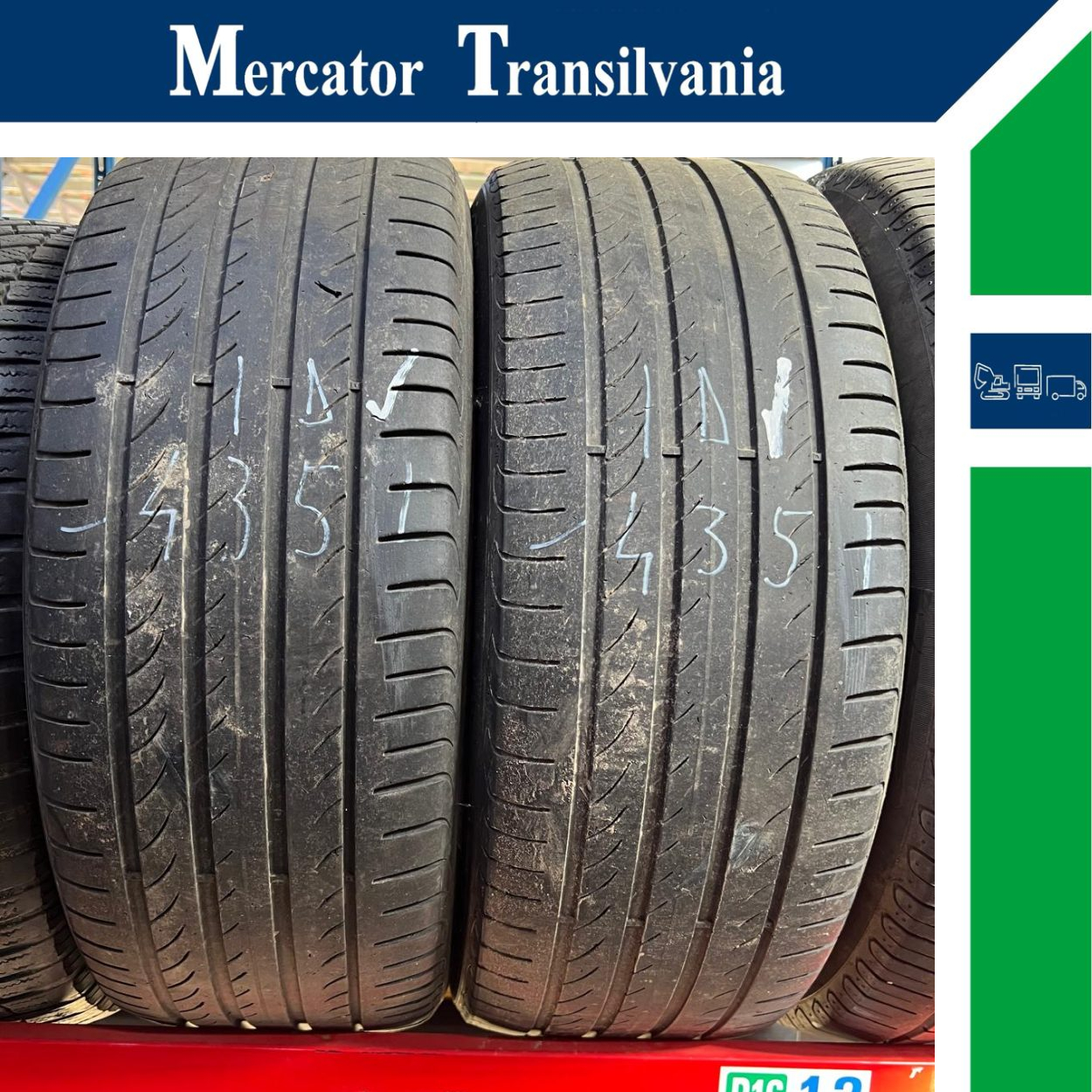 (Second hand) Pirelli Powercy 235/50R18-