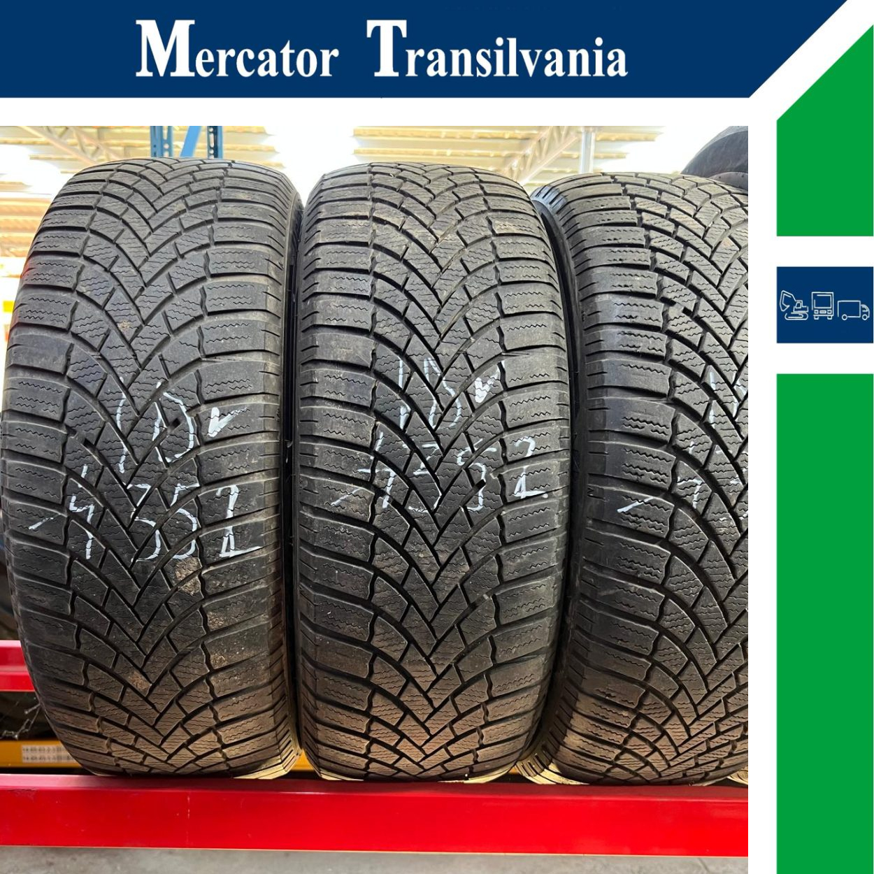 (Second hand) Bridgestone Blizzak LM001 205/55R16-