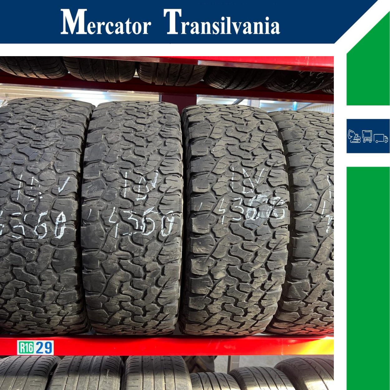(Second hand) BF Goodrich Baja Champion 265/60R18-