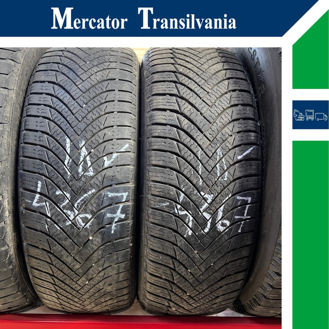 (Second hand) Minerva Frostrack 185/65R14-