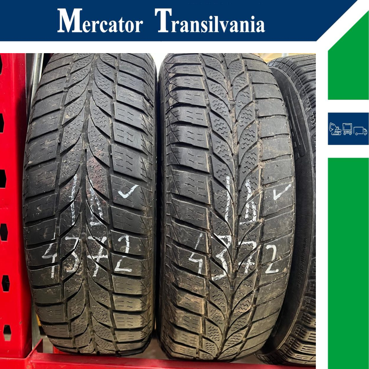 (Second hand) Viking Fourtech Plus 165/70R14-