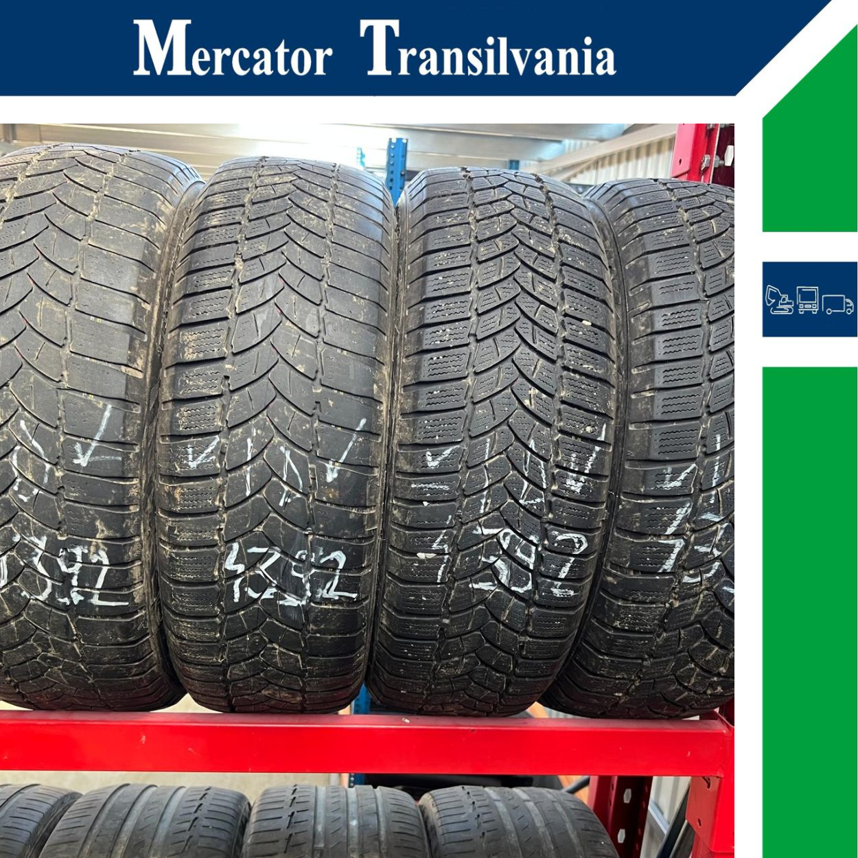 (Second hand) Firestone Winterhawk 3 195/65R15-