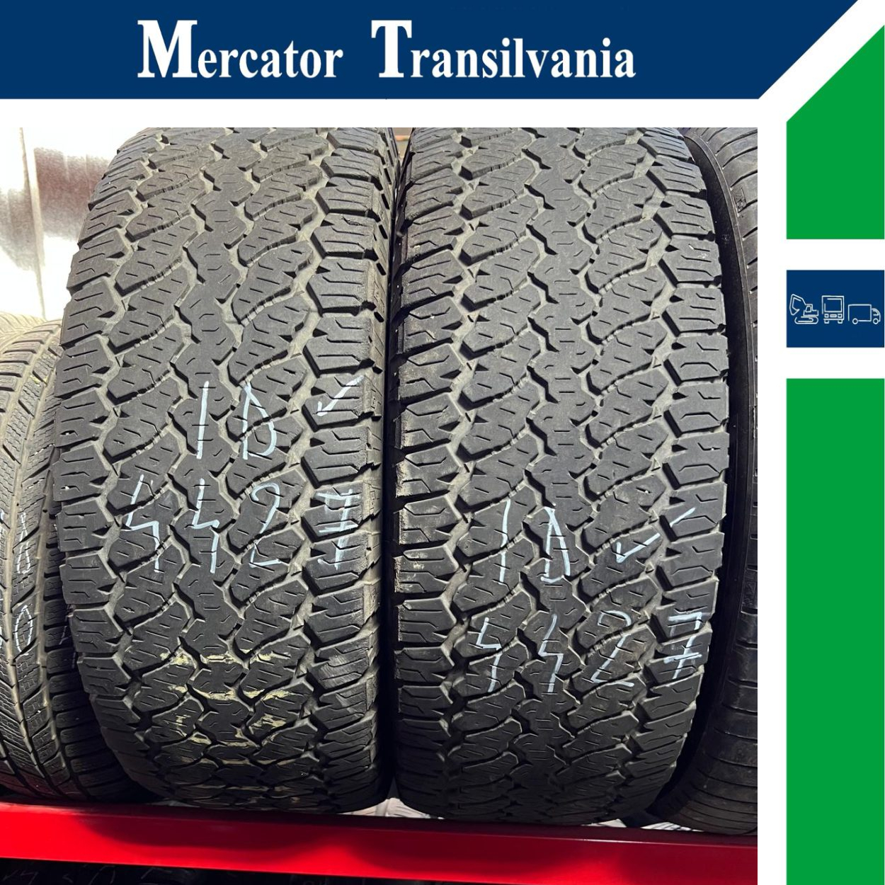 (Second hand) General AT 3 265/60R18-
