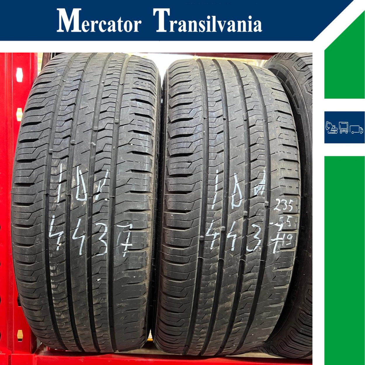 (Second hand) Achilles Desert Hawk HT2 235/55R19-