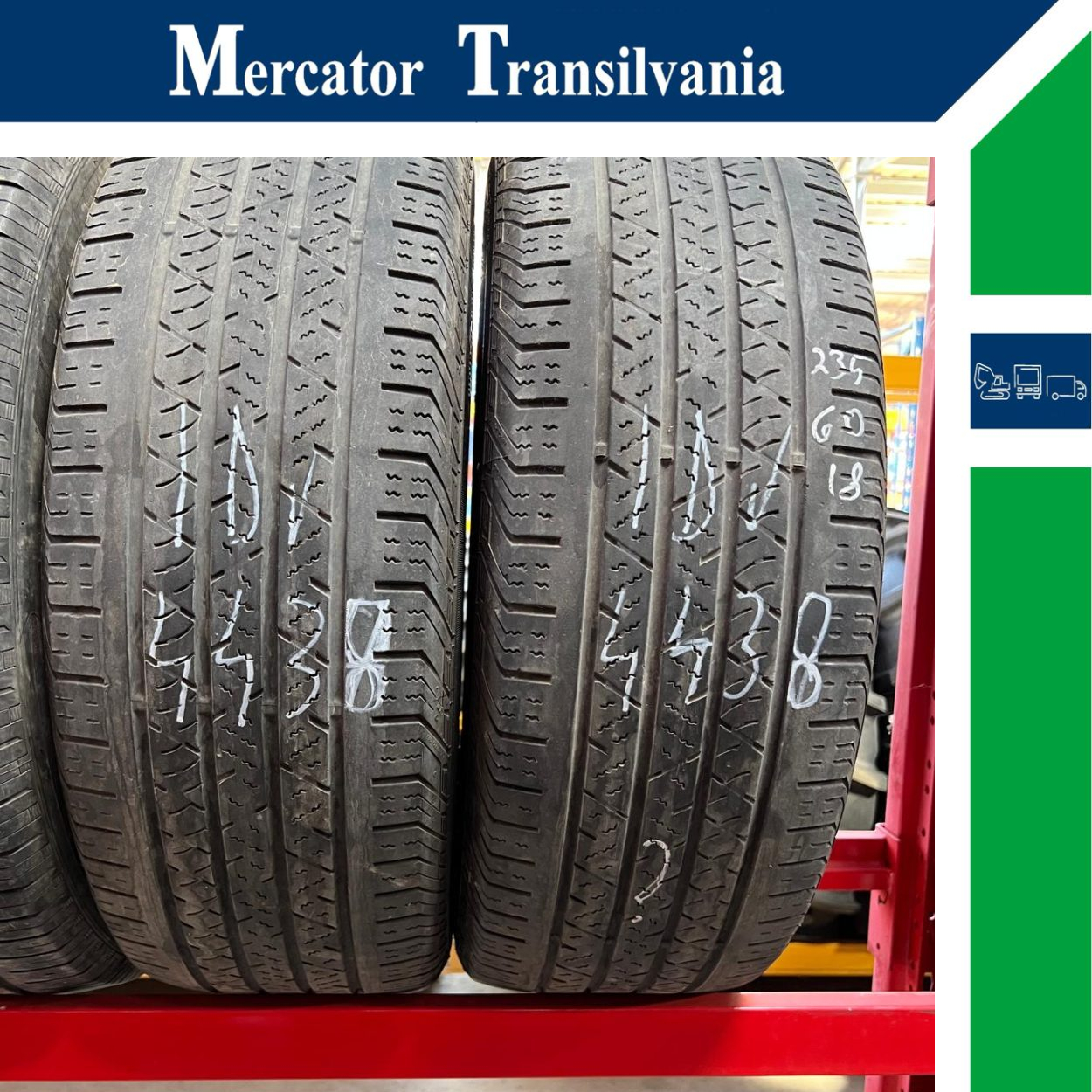(Second hand) Continental Cross Contact LX Sport 235/60R18-