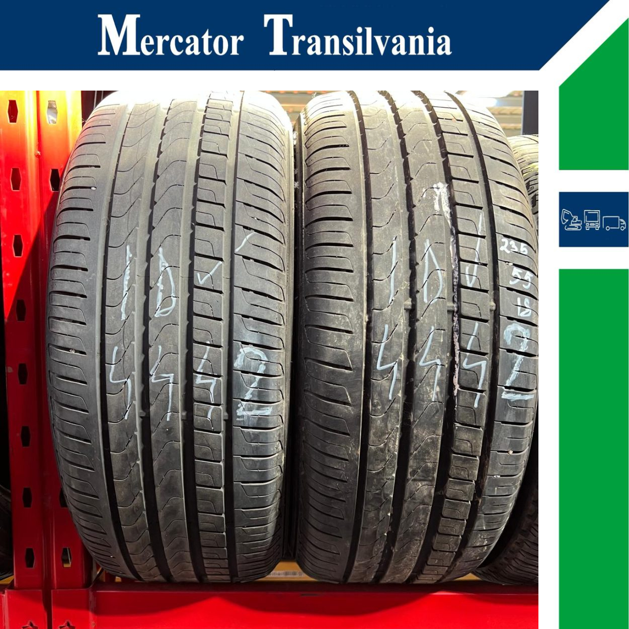 (Second hand) Pirelli Scorpion Verde 235/55R18-