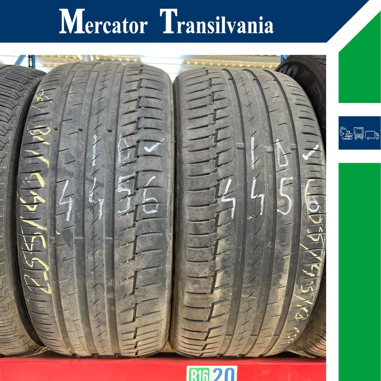 (Second hand) Continental PremiumContact 6 255/45R18-