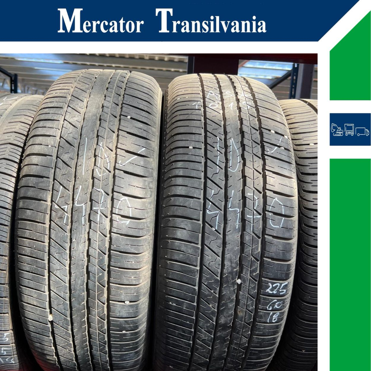 (Second hand) Falken Ziex AS 225/60R18-