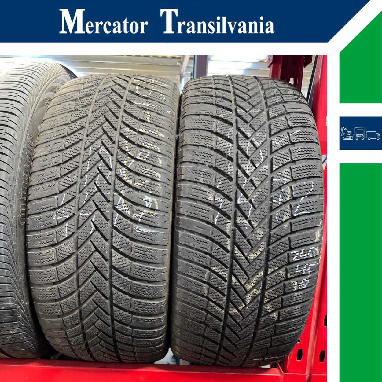 (Second hand) Bridgestone Blizzak ICE 245/45R18-