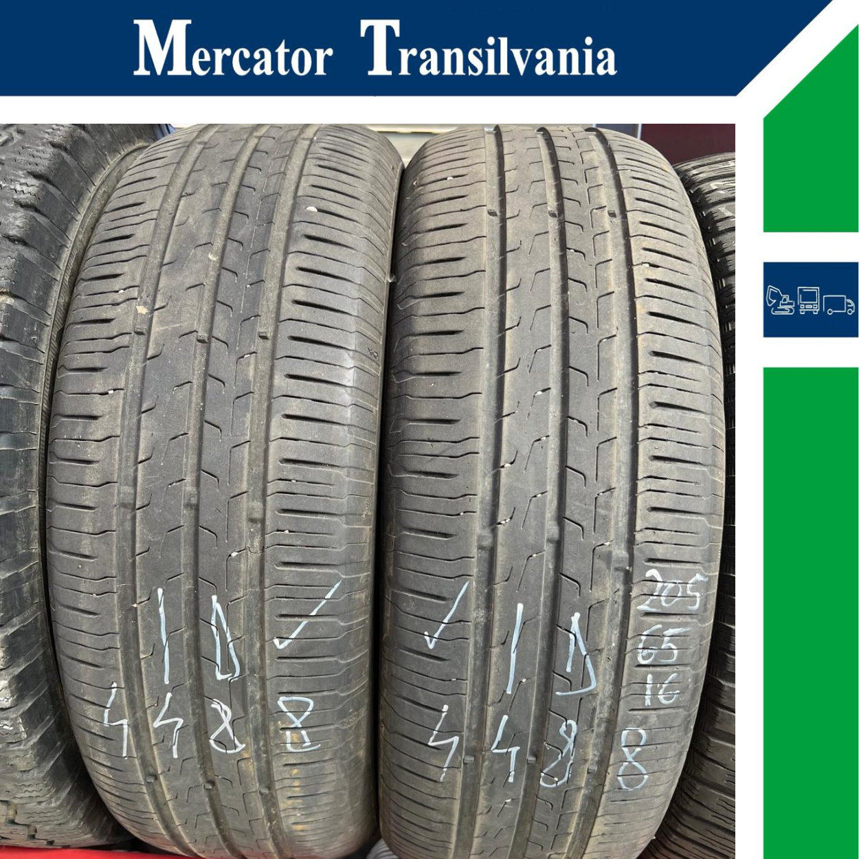 (Second hand) Continental EcoContact 6 205/65R16-