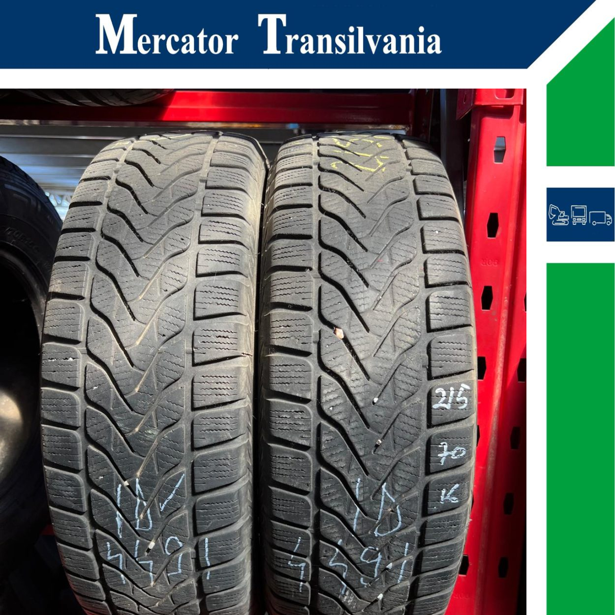 (Second hand) Lassa Competus Winter 2 215/70R16-