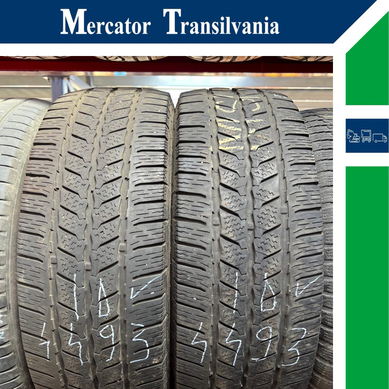 (Second hand) Continental VanContact Winter 225/65R16C