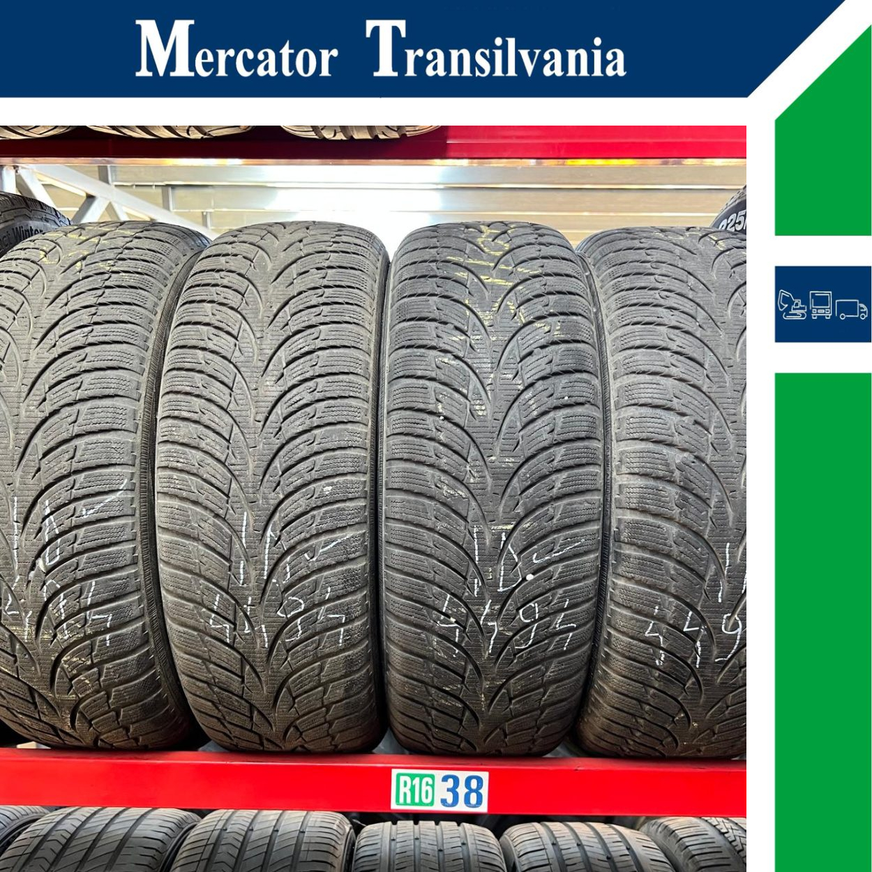 (Second hand) Nokian WR D3 205/70R15-