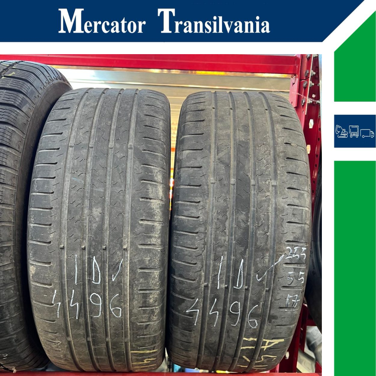 (Second hand) Continental Contiecocontact 5 225/55R17-