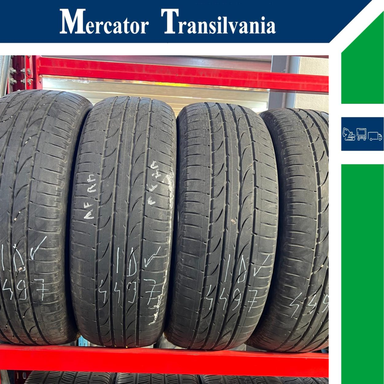 (Second hand) Bridgestone Dueler H/P 215/65R16-