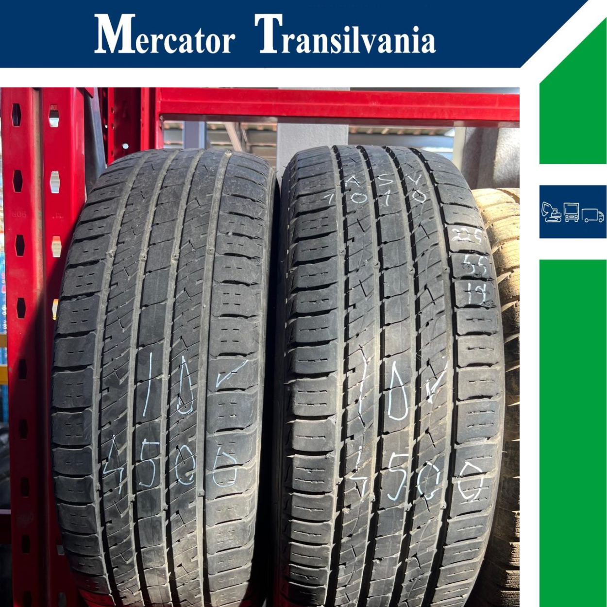 (Second hand) Kumho Crugen 225/55R19-