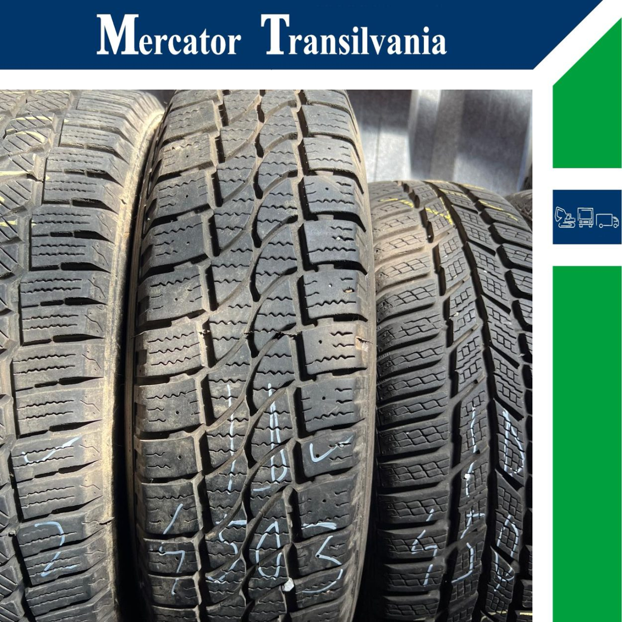 (Second hand) Tigar Cargo Speed Winter 185/75R16C
