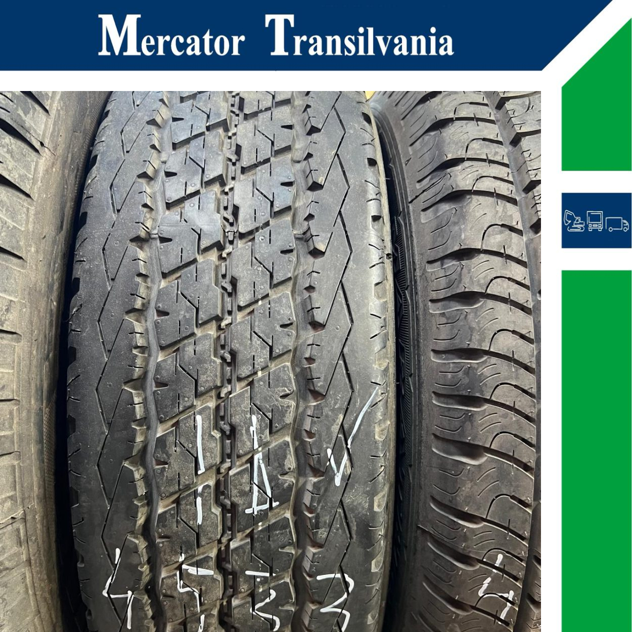 (Second hand) Bridgestone Duravis 215/70R15C