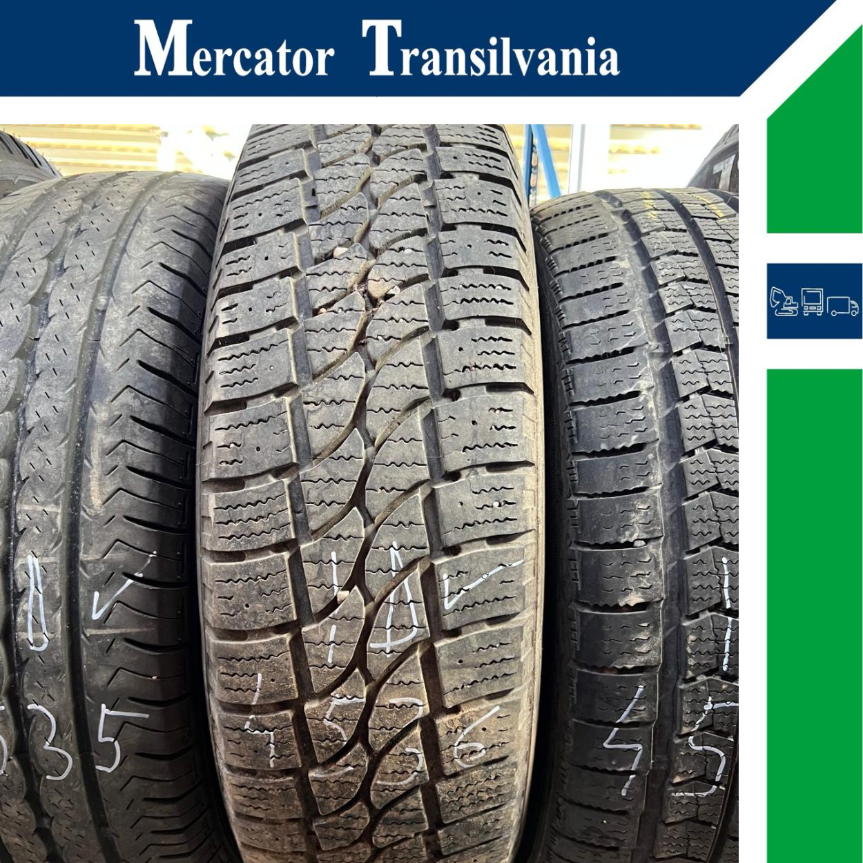 (Second hand) Tigar Cargospeed 215/75R16C