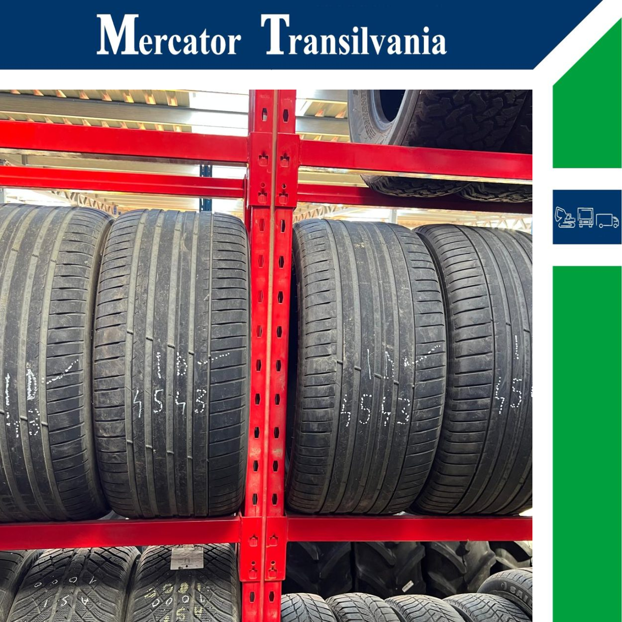 (Second hand) Michelin Pilot Sport 4 SUV 295/40R21-