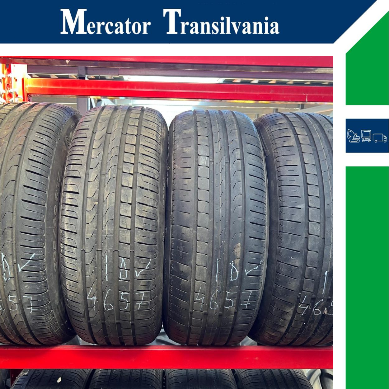(Second hand) Pirelli Cinturato P7 225/60R17-
