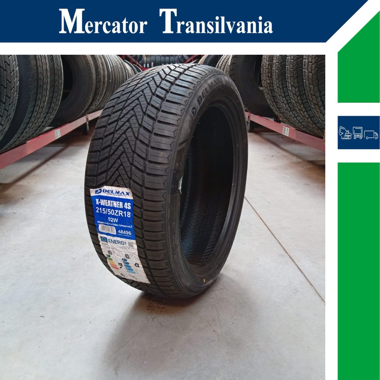 (NOUA) Delmax X-Weather 4S 215/50R18-