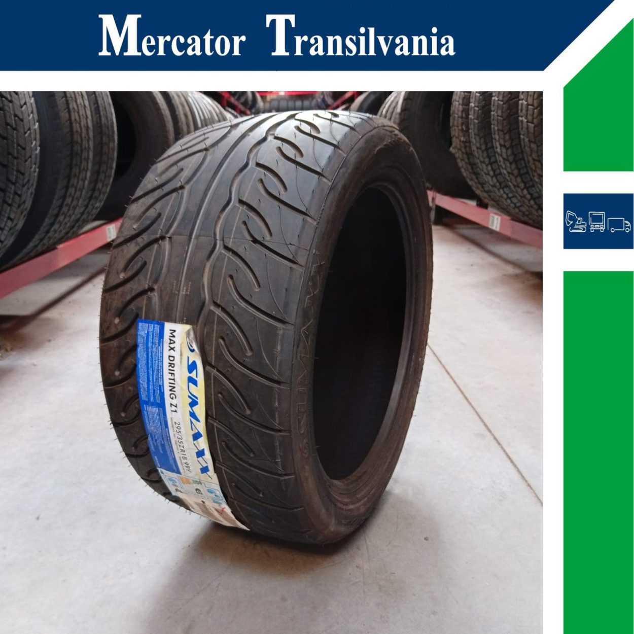 (NOUA) Sumaxx Max Drifting Z1 295/35R18-
