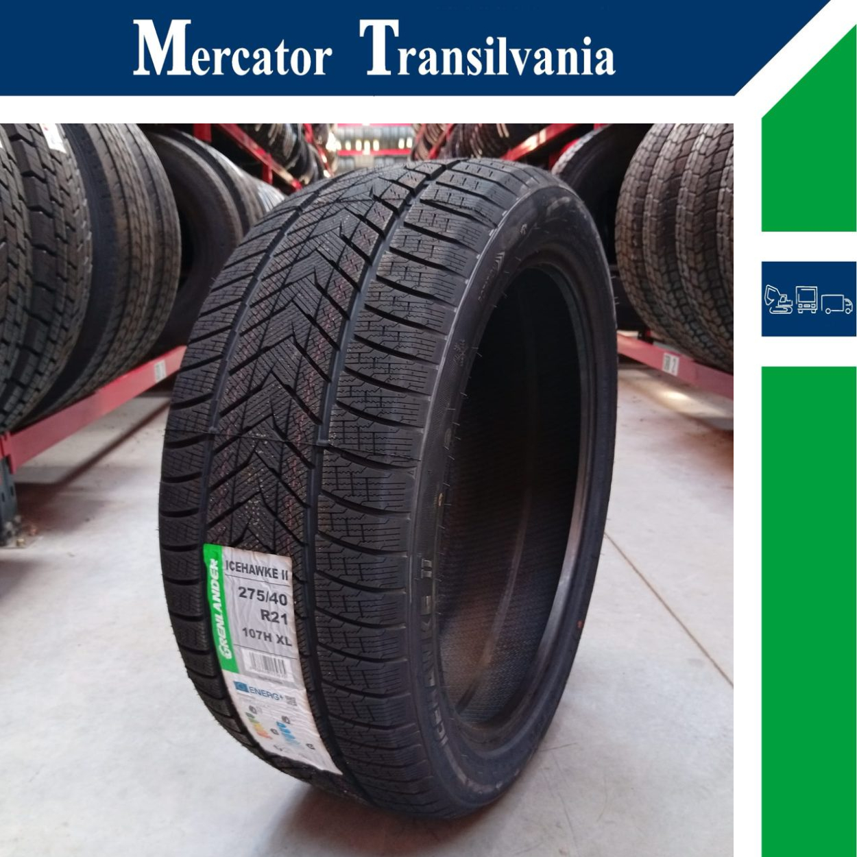(NOUA) Grenlander Icehawke II 275/40R21-